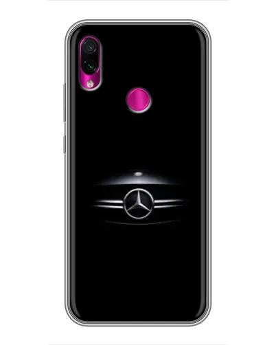 Чехол для Xiaomi Redmi Note 7 Pro с картинкой «Mercedes — абстрактные линии»