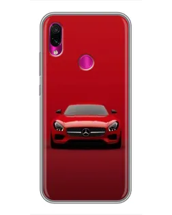 Чехол для Xiaomi Redmi Note 7 Pro с картинкой «Красный Mercedes AMG» Чехол для Xiaomi Redmi Note 7 Pro с картинкой «Красный Mercedes AMG»