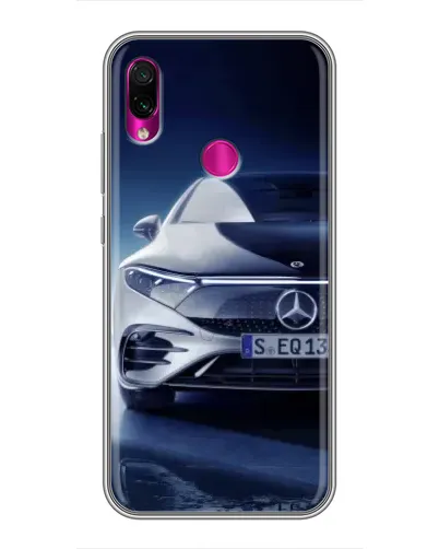 Чехол для Xiaomi Redmi Note 7 Pro с картинкой «Mercedes EQ — будущее»