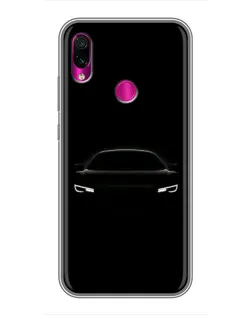 Чехол для Xiaomi Redmi Note 7 Pro с картинкой «Взгляд Audi в темноте» Чехол для Xiaomi Redmi Note 7 Pro с картинкой «Взгляд Audi в темноте»