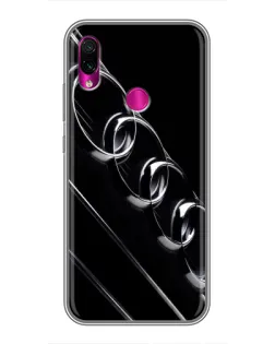 Чехол для Xiaomi Redmi Note 7 Pro с картинкой «Audi — абстрактные кольца» Чехол для Xiaomi Redmi Note 7 Pro с картинкой «Audi — абстрактные кольца»