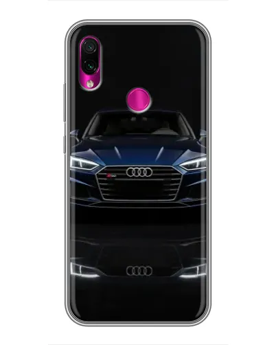 Чехол для Xiaomi Redmi Note 7 Pro с картинкой «Audi — ночное отражение» Чехол для Xiaomi Redmi Note 7 Pro с картинкой «Audi — ночное отражение»