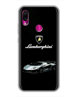 Чохол для Xiaomi Redmi Note 7 Pro з картинкою «Логотип Lamborghini класика»