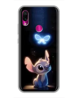 Чехол для Xiaomi Redmi Note 7 Pro с картинкой «Сияющий Стич»
