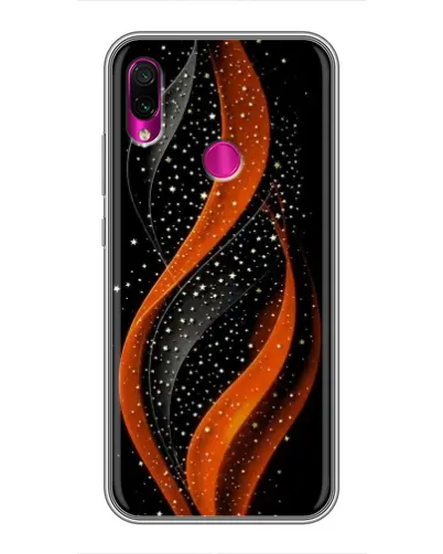 Чохол для Xiaomi Redmi Note 7 Pro з картинкою «Вогняна зоряна хвиля»