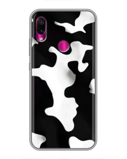 Чохол для Xiaomi Redmi Note 7 Pro з картинкою «Чорно-біла пляма»