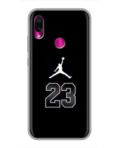 Чохол для Xiaomi Redmi Note 7 з картинкою «Jordan Flight 23» Чохол для Xiaomi Redmi Note 7 з картинкою «Jordan Flight 23»