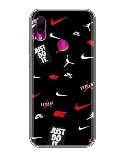 Чохол для Xiaomi Redmi Note 7 з картинкою «Nike Mix Pattern» Чохол для Xiaomi Redmi Note 7 з картинкою «Nike Mix Pattern»