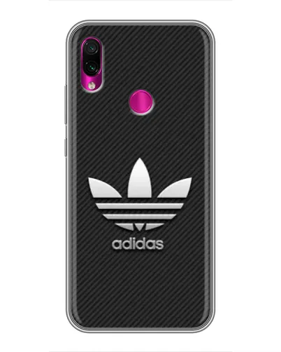 Чохол для Xiaomi Redmi Note 7 з картинкою «Adidas Карбонова текстура» Чохол для Xiaomi Redmi Note 7 з картинкою «Adidas Карбонова текстура»