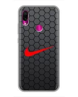 Чохол для Xiaomi Redmi Note 7 з картинкою «Nike — карбонова сітка» Чохол для Xiaomi Redmi Note 7 з картинкою «Nike — карбонова сітка»
