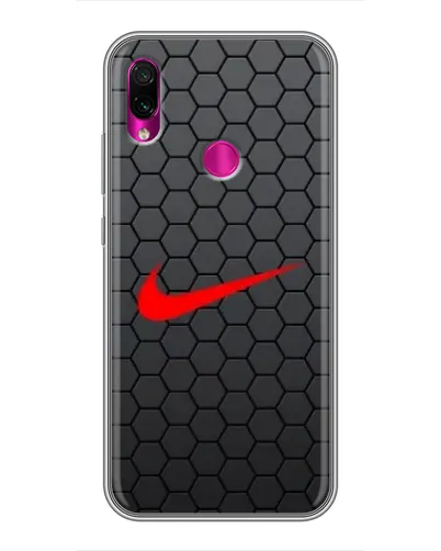 Чохол для Xiaomi Redmi Note 7 з картинкою «Nike — карбонова сітка» Чохол для Xiaomi Redmi Note 7 з картинкою «Nike — карбонова сітка»