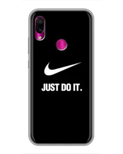 Чохол для Xiaomi Redmi Note 7 з картинкою «Класичний принт Nike»