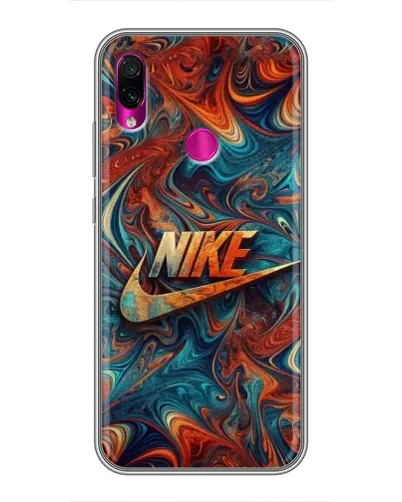 Чохол для Xiaomi Redmi Note 7 з картинкою «Nike в абстракції» Чохол для Xiaomi Redmi Note 7 з картинкою «Nike в абстракції»