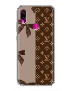 Чохол для Xiaomi Redmi Note 7 з картинкою «Louis Vuitton — банти»