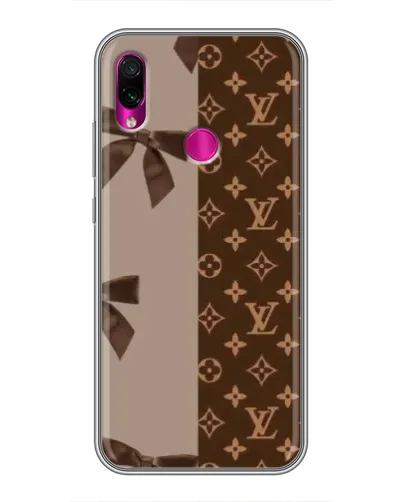 Чохол для Xiaomi Redmi Note 7 з картинкою «Louis Vuitton — банти» Чохол для Xiaomi Redmi Note 7 з картинкою «Louis Vuitton — банти»
