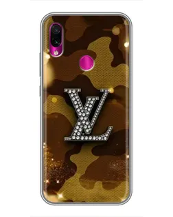 Чохол для Xiaomi Redmi Note 7 з картинкою «Камуфляжний Louis Vuitton»