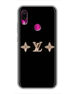 Чохол для Xiaomi Redmi Note 7 з картинкою «Louis Vuitton — мінімалізм»