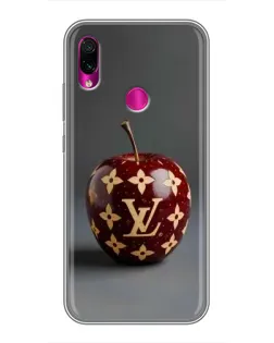 Чохол для Xiaomi Redmi Note 7 з картинкою «Червоне яблуко LV»