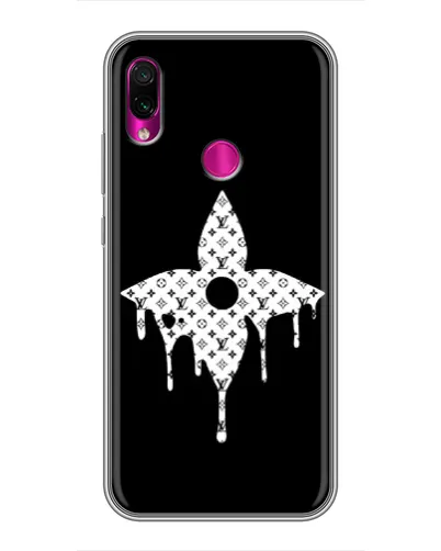 Чохол для Xiaomi Redmi Note 7 з картинкою «Квіткова монограма» Чохол для Xiaomi Redmi Note 7 з картинкою «Квіткова монограма»