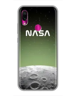 Чохол для Xiaomi Redmi Note 7 з картинкою «NASA — місячний градієнт»