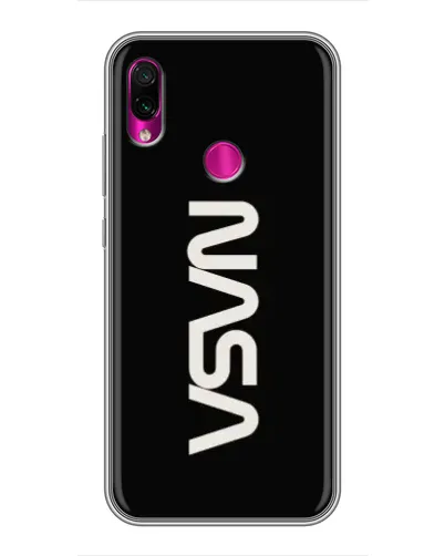 Чохол для Xiaomi Redmi Note 7 з картинкою «NASA — вертикальний логотип» Чохол для Xiaomi Redmi Note 7 з картинкою «NASA — вертикальний логотип»