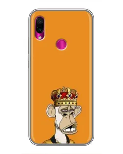 Чохол для Xiaomi Redmi Note 7 з картинкою «Золота мавпа Bored Ape» Чохол для Xiaomi Redmi Note 7 з картинкою «Золота мавпа Bored Ape»