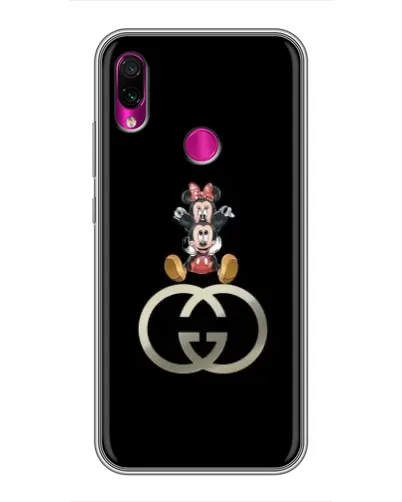 Чохол для Xiaomi Redmi Note 7 з картинкою «Мінні Маус на лого» Чохол для Xiaomi Redmi Note 7 з картинкою «Мінні Маус на лого»