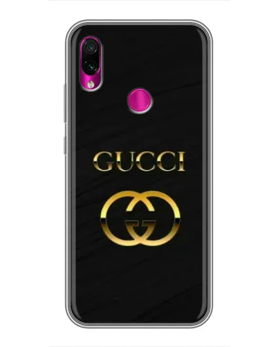 Чохол для Xiaomi Redmi Note 7 з картинкою «Золотий логотип Gucci» Чохол для Xiaomi Redmi Note 7 з картинкою «Золотий логотип Gucci»