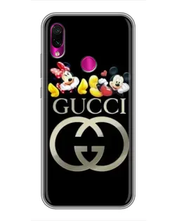 Чохол для Xiaomi Redmi Note 7 з картинкою «Gucci — герої Disney»