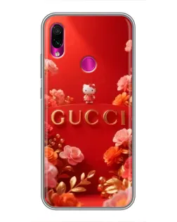 Чохол для Xiaomi Redmi Note 7 з картинкою «Gucci — золотий сад»