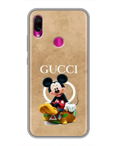 Чохол для Xiaomi Redmi Note 7 з картинкою «Міккі Маус Gucci — крафт» Чохол для Xiaomi Redmi Note 7 з картинкою «Міккі Маус Gucci — крафт»