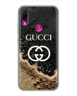 Чохол для Xiaomi Redmi Note 7 з картинкою «Gucci — піщані дюни»