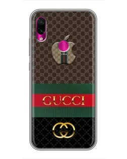 Чохол для Xiaomi Redmi Note 7 з картинкою «Gucci — брендований десерт»