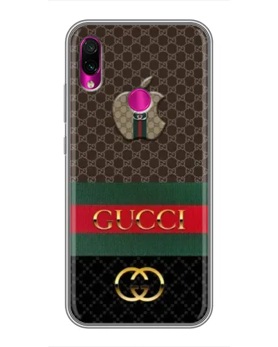 Чохол для Xiaomi Redmi Note 7 з картинкою «Gucci — брендований десерт» Чохол для Xiaomi Redmi Note 7 з картинкою «Gucci — брендований десерт»