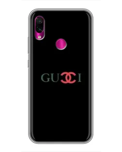 Чохол для Xiaomi Redmi Note 7 з картинкою «Gucci — червоний градієнт»