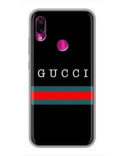 Чохол для Xiaomi Redmi Note 7 з картинкою «Gucci — червоний пояс»