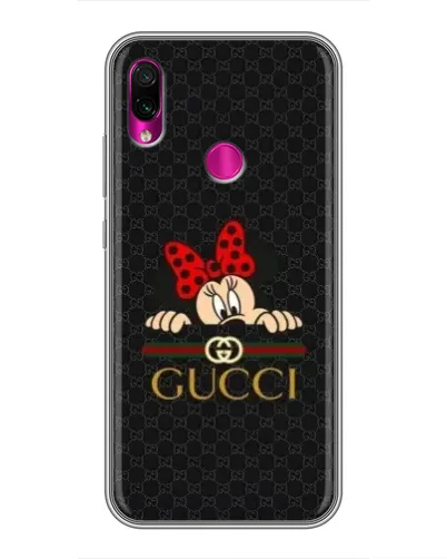 Чохол для Xiaomi Redmi Note 7 з картинкою «Мінні Маус Gucci — чорний» Чохол для Xiaomi Redmi Note 7 з картинкою «Мінні Маус Gucci — чорний»