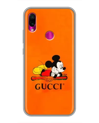 Чохол для Xiaomi Redmi Note 7 з картинкою «Міккі Маус Gucci — помаранч» Чохол для Xiaomi Redmi Note 7 з картинкою «Міккі Маус Gucci — помаранч»