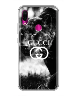 Чехол для Xiaomi Redmi Note 7 с картинкой «Gucci — дикая природа»