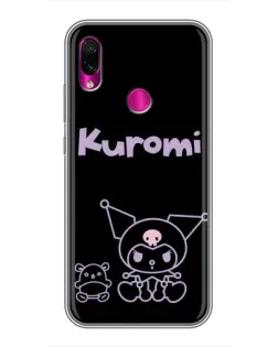 Чохол для Xiaomi Redmi Note 7 з картинкою «Kuromi — чорний мінімалізм» Чохол для Xiaomi Redmi Note 7 з картинкою «Kuromi — чорний мінімалізм»