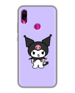 Чохол для Xiaomi Redmi Note 7 з картинкою «Kuromi — ніжний фіолетовий» Чохол для Xiaomi Redmi Note 7 з картинкою «Kuromi — ніжний фіолетовий»
