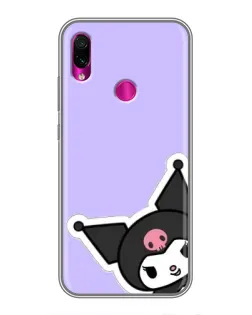 Чохол для Xiaomi Redmi Note 7 з картинкою «Кумедна Kuromi» Чохол для Xiaomi Redmi Note 7 з картинкою «Кумедна Kuromi»
