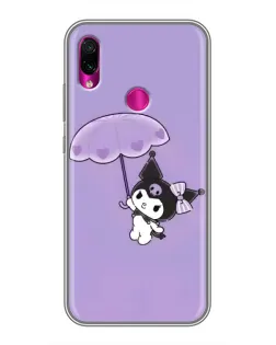 Чохол для Xiaomi Redmi Note 7 з картинкою «Kuromi з парасолькою» Чохол для Xiaomi Redmi Note 7 з картинкою «Kuromi з парасолькою»