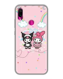 Чохол для Xiaomi Redmi Note 7 з картинкою «My Melody та Kuromi» Чохол для Xiaomi Redmi Note 7 з картинкою «My Melody та Kuromi»