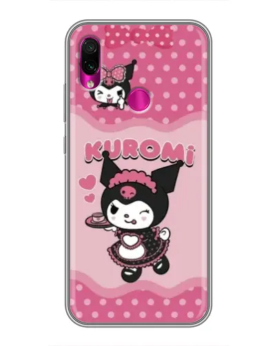 Чохол для Xiaomi Redmi Note 7 з картинкою «Kuromi в окулярах»