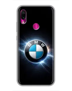 Чехол для Xiaomi Redmi Note 7 с картинкой «BMW — неоновое сияние» Чехол для Xiaomi Redmi Note 7 с картинкой «BMW — неоновое сияние»