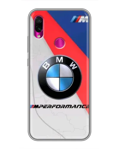 Чехол для Xiaomi Redmi Note 7 с картинкой «BMW Performance стиль»