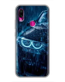 Чохол для Xiaomi Redmi Note 7 з картинкою «BMW під дощем»