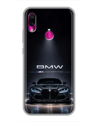 Чохол для Xiaomi Redmi Note 7 з картинкою «BMW крізь нічне місто» Чохол для Xiaomi Redmi Note 7 з картинкою «BMW крізь нічне місто»
