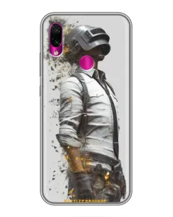 Чехол для Xiaomi Redmi Note 7 с картинкой «PUBG — боец в пыли» Чехол для Xiaomi Redmi Note 7 с картинкой «PUBG — боец в пыли»
